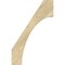 Ekena Millwork 4"W x 22"D x 34"H Westlake Rough Sawn Knee Brace, Douglas Fir BRC04X22X34WTL00RDF - alternate 3